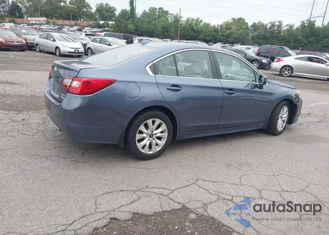 2016 Subaru Legacy 2.5I Premium z USA, uszkodzony, nr VIN 4S3BNAH6XG3042726